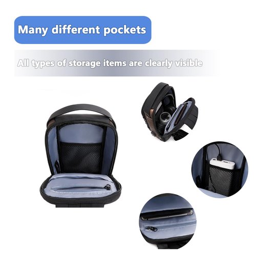 Rcrirth Sling Bag for Men | Anti-theft Crossbody Bag - Crossbody Shoulder Chest Bag for Daily use