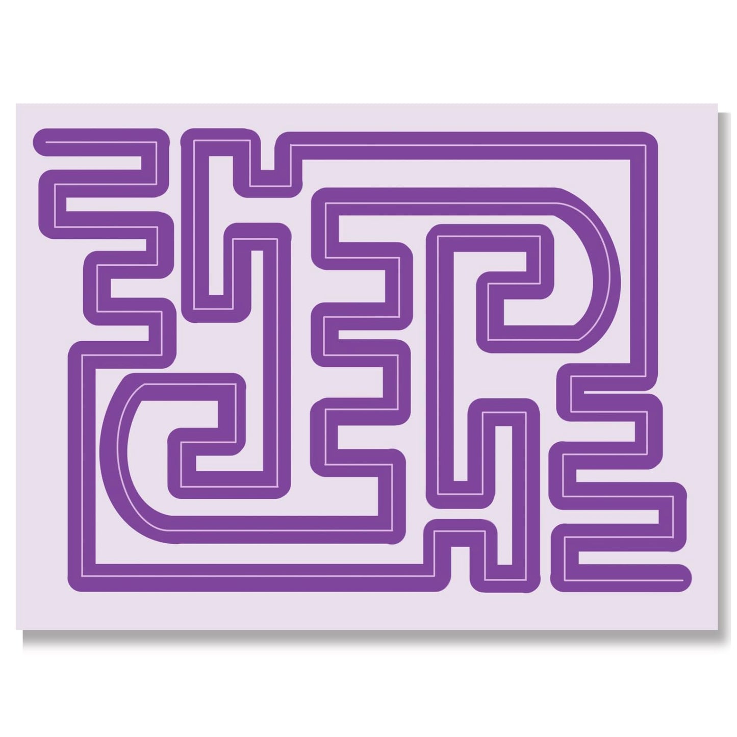 DEFINEST 2 packs of 28.3x21.2 Inch Maze and Cross Posters Use with Head Laser pointer for Sensorimotor Control Testing and Physical Therapy