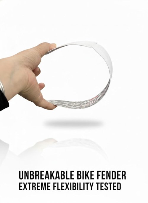 Rsscsports Style Bike Fender - Bike Mud Guard Fits for 23-35mm Tires, Tool-Free Mount Lightweight MTB Bike Mud Guard & Stable Back Fender, The Essential Mud Guards for Bikes MTB Cycling(Color 10)