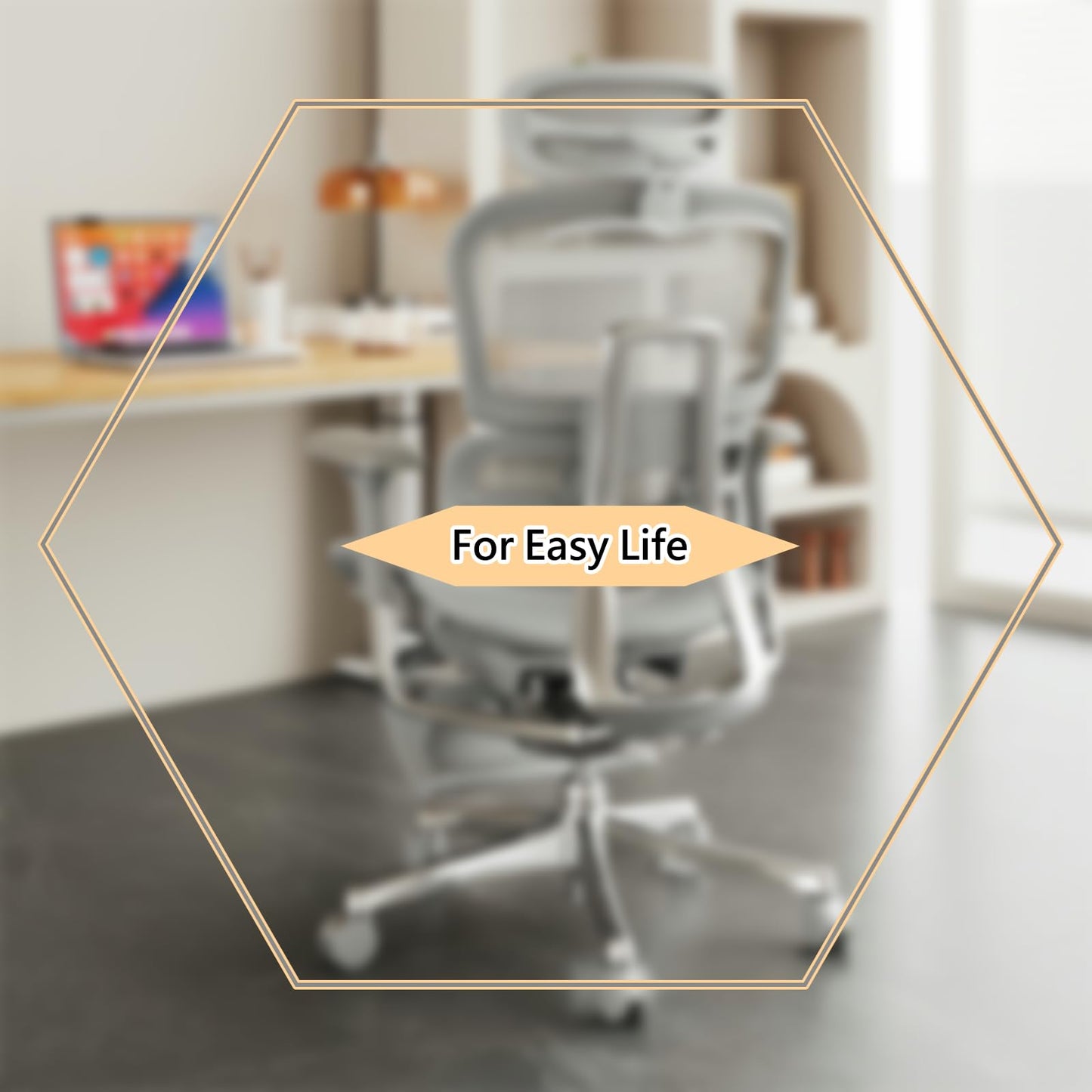 Jayen Steel Office Chair Sagging Fix Clamp - Heavy Duty Height-Lock Bracket for Failed Gas Cylinder, Prevents Chair Sinking (No Replacement Needed) - 2 Pack