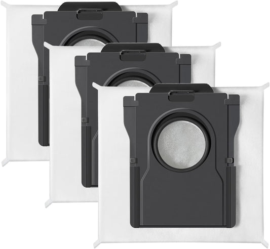 dreame Dust Bags Compatible with X50 Ultra Series/Aqua10 Series / L50 Ultra / L40s Ultra / L40s Ultra AE / L40s Ultra CE / L10s Ultra Gen2, 3.2L Dust Bags (3 PCS)