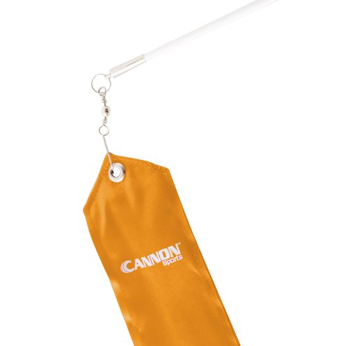 Cannon Sports Gymnastics Wand for Dancing, Cheerleading, Olympic Tournament, & Artistic Competitions (Orange)