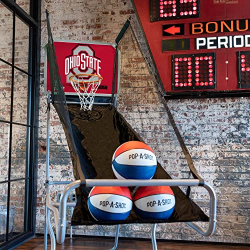 Pop-A-Shot NCAA Tailgate Arcade Basketball Game - Ohio State Buckeyes