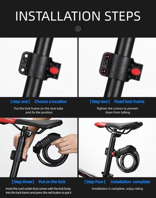1.5-Metre Extended Anti-Theft Bicycle Lock, Anti-Cut and Anti-Pry Motorcycle Lock, 11MM Thickened Steel Chain, Resistant to Hydraulic Cutters and Saws