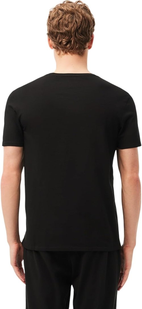 Lacoste Men's Crew Neck Undershirts - 100% Cotton Regular Fit, 3-Pack | Comfortable & Stylish