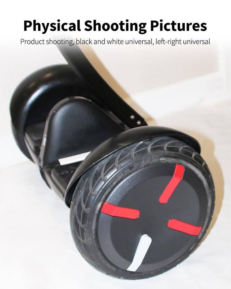 HENGLIANG Wheel Hub Cover Suite for Segway Ninebot S,Ninebot S-PRO Smart Self-Balancing Electric Scooter Original Accessories