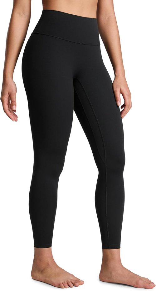 CRZ YOGA SculptAir Yoga Leggings - High Waisted, No Front Seam, Buttery Soft | 25" Length for Ultimate Comfort