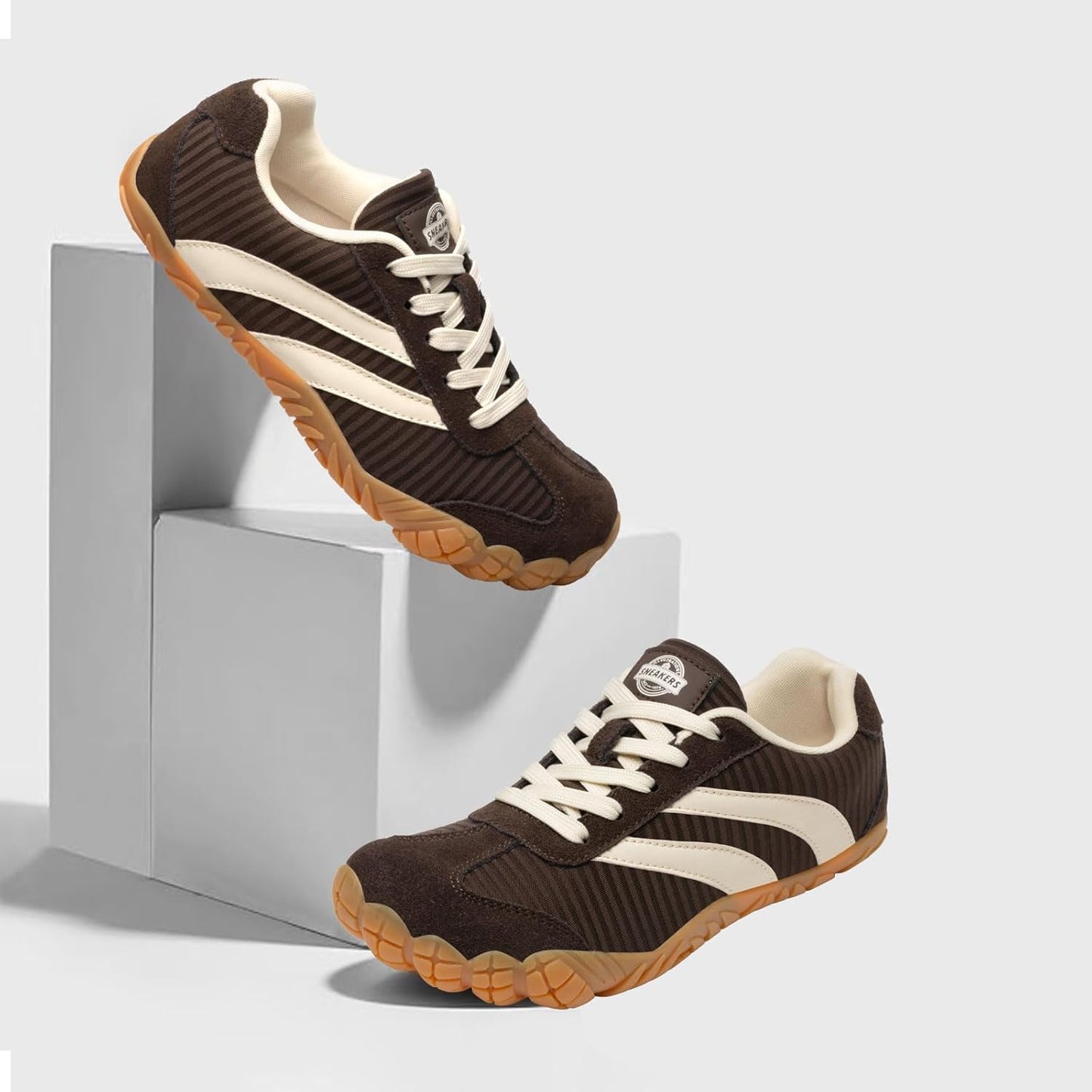 Barefoot Shoes | Women’s Casual Sneakers with Wide Toe Box - Lightweight & Breathable Minimalist Design