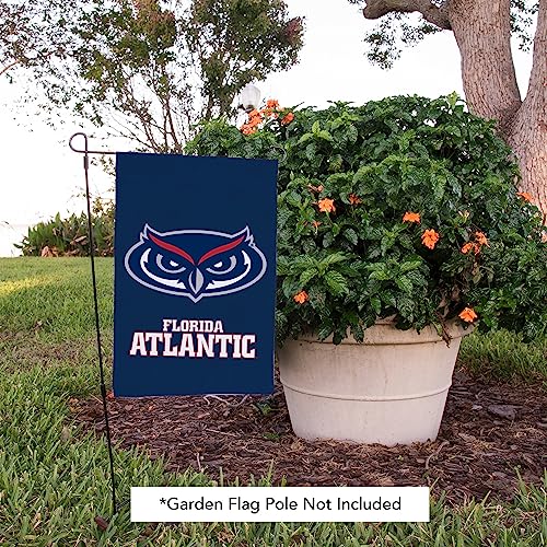 Florida Atlantic University Garden Flag - Desert Cactus 12 x 18 in Officially Licensed