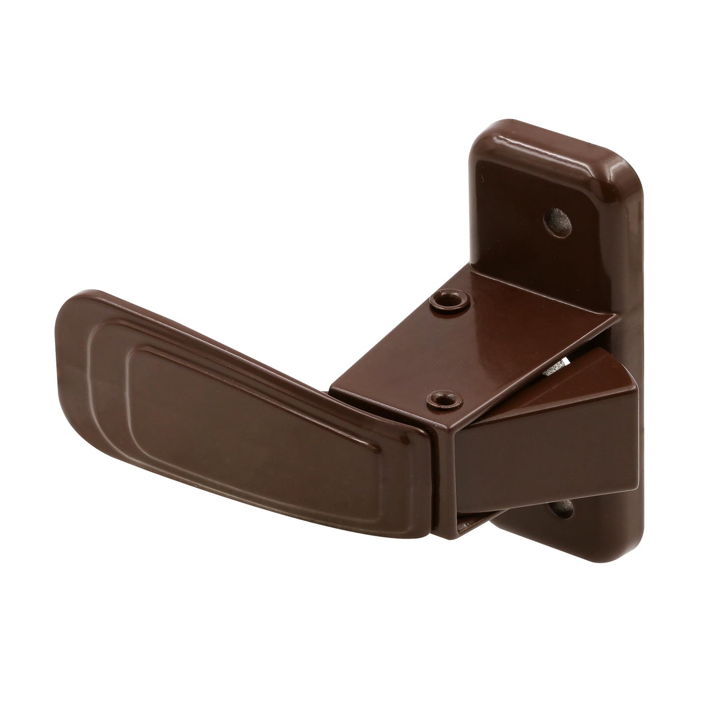 Prime-Line K 55177 Storm and Screen Door Inside Interior Latch with Screws, Brown (Single Pack)