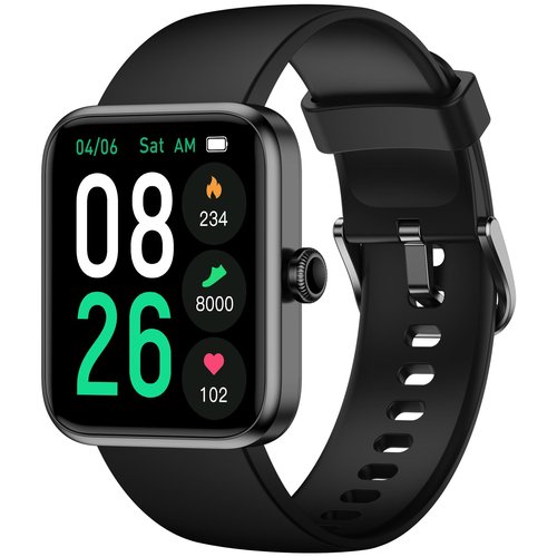 Imzuc Fitness Tracker Watch, Step Tracker with Heart Rate, Blood Oxygen Sleep Monitor, IP68 Waterproof Pedometer, Step Calorie Counter, Health Fitness Watch for Sports, Activity Tracker for Women Men