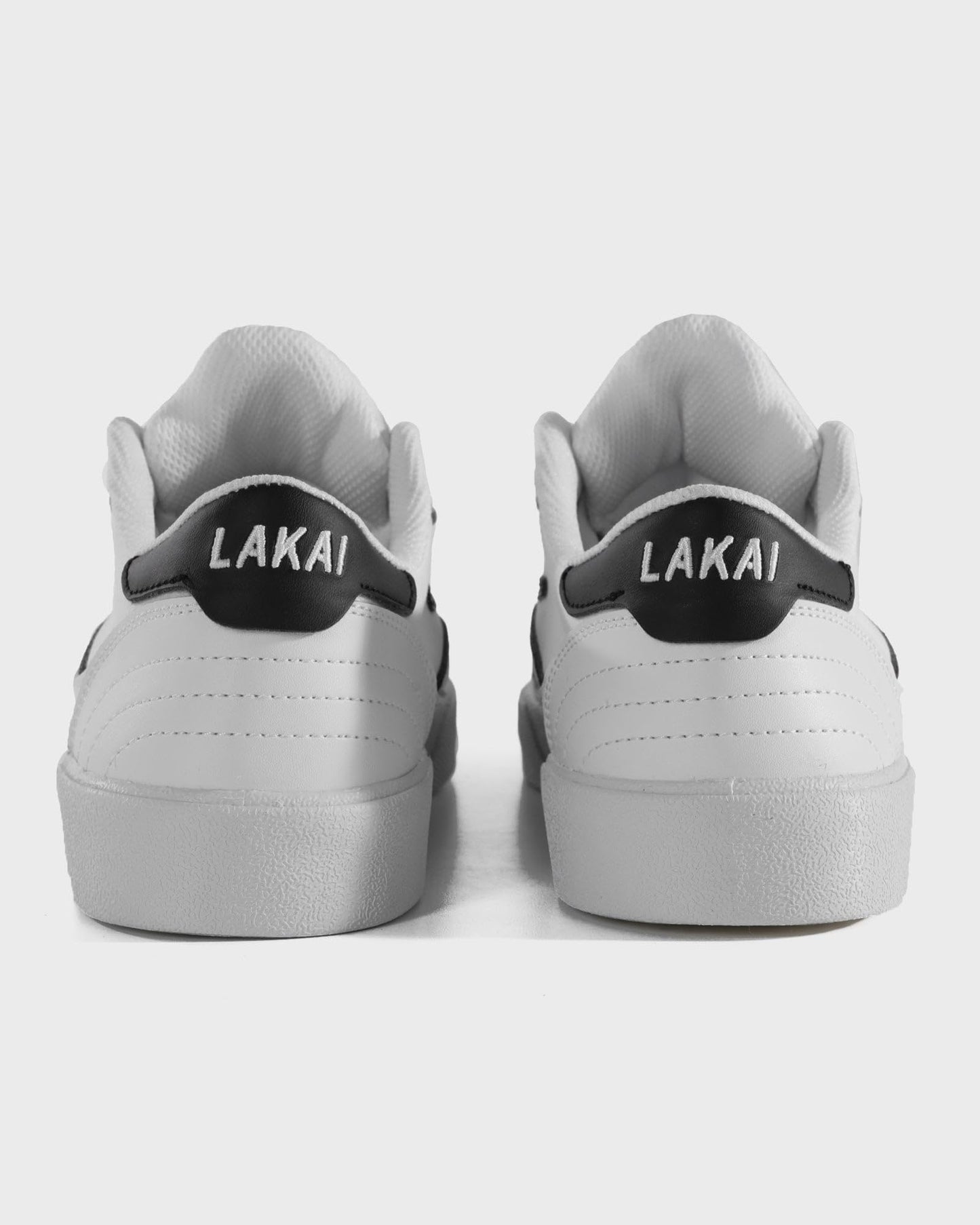 Lakai Cambridge Low-Top Men’s Skateboarding Shoes – White Leather, Size 9.5 US – Durable, Grippy & Breathable Skate Shoes for Men – Men’s Skateboard Shoe, Low Top Skater Shoe