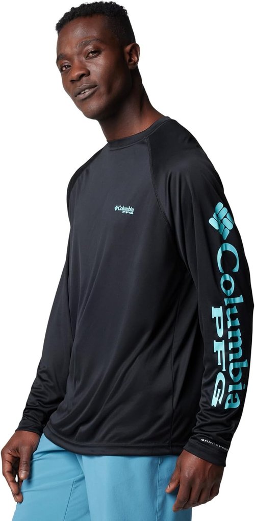Columbia Men's PFG Terminal Tackle Long Sleeve Fishing Shirt - Quick-Dry, Lightweight Fabric