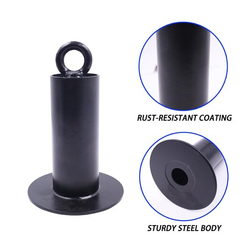 J Bryant Fitness 4.7 inch Length 2 inch Loading Pin LAT Pulley System Pulley Cable Machine Attachment Garage Gym Home Gym Workout Equipments Cable Machine Attachment Fit 2 inch Olympic Weight Plate