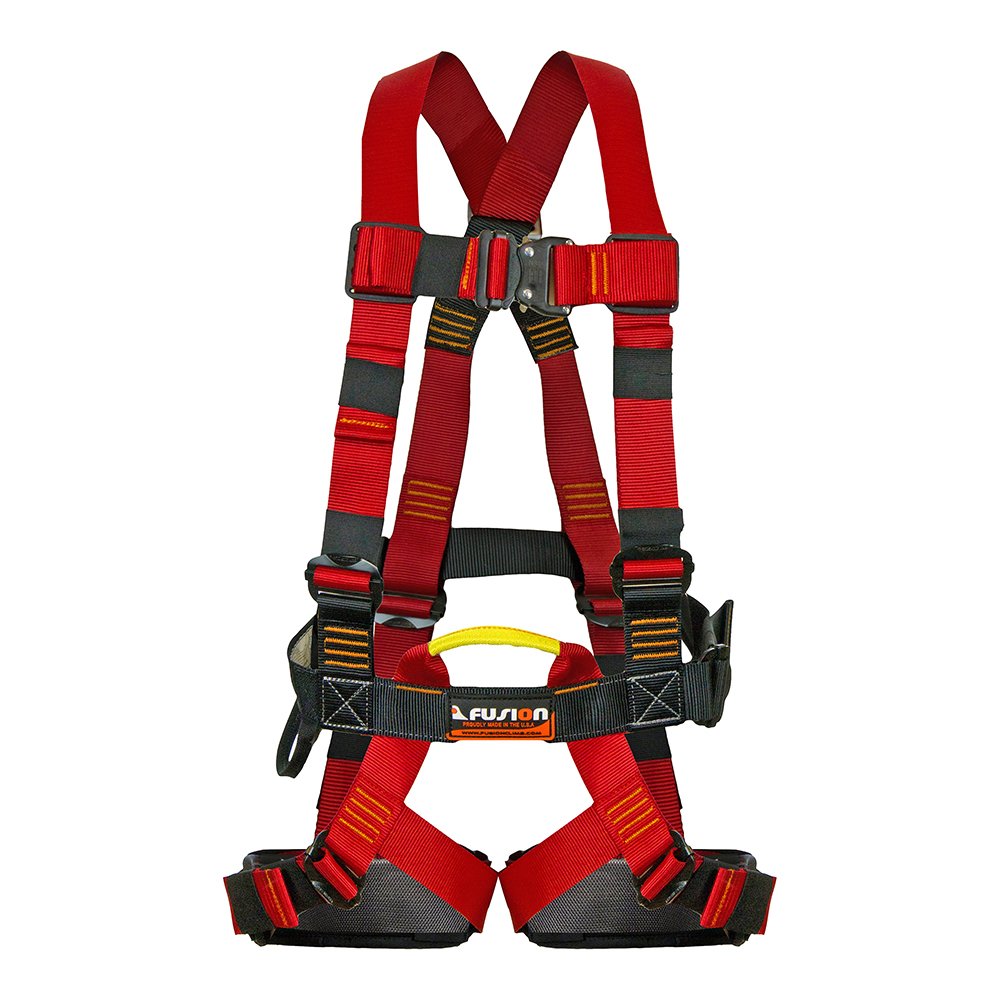 Fusion Climb Streak Racer Zipline Harness, climbing Seat Belt, Caving, rock Climbing and Rappelling Equipment, body Gurad Protection, Rescuing equipment