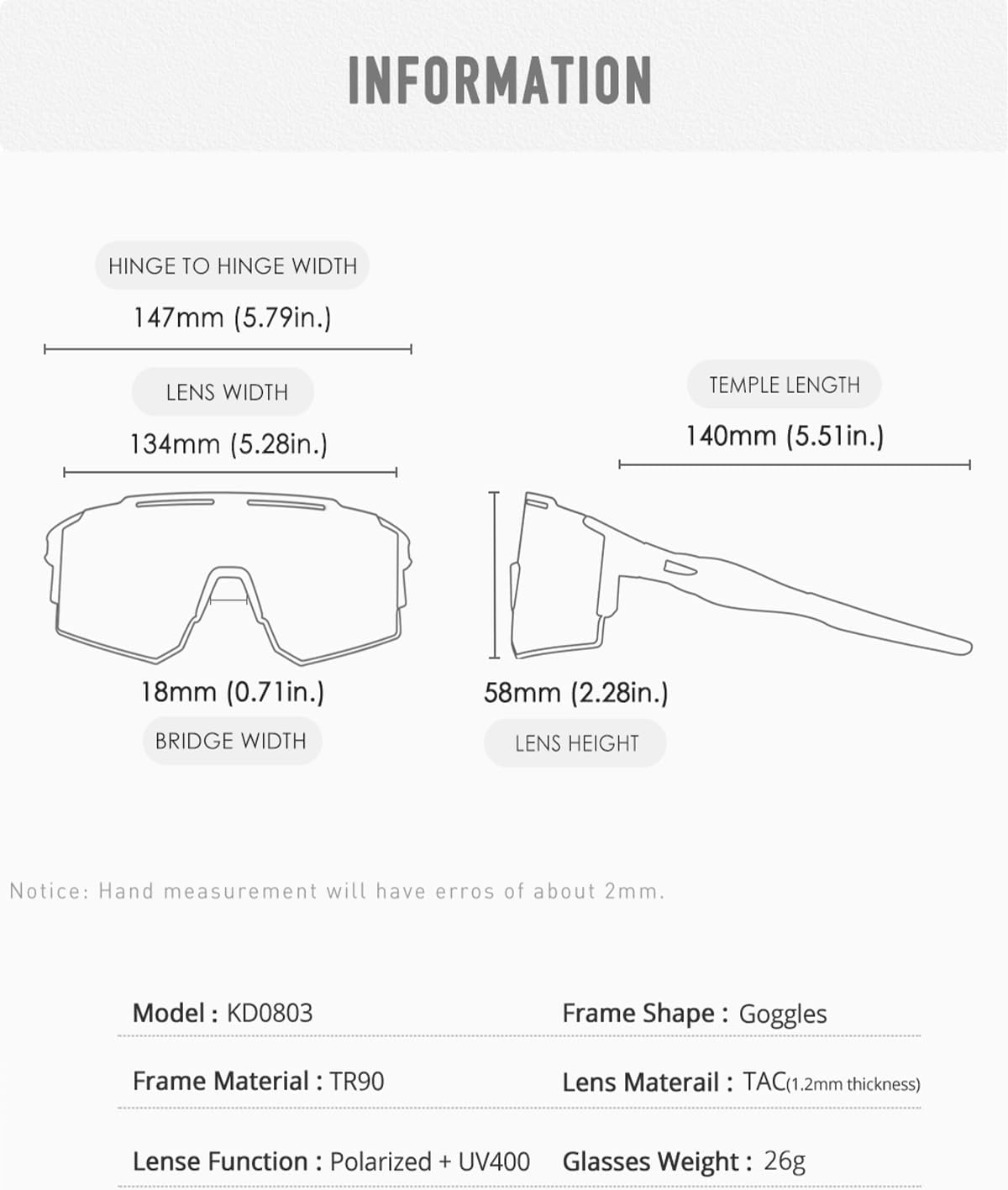 Skiennix Sports Polarized Sunglasses - UV400 Protection for Cycling, Running & Golf | Unisex Design