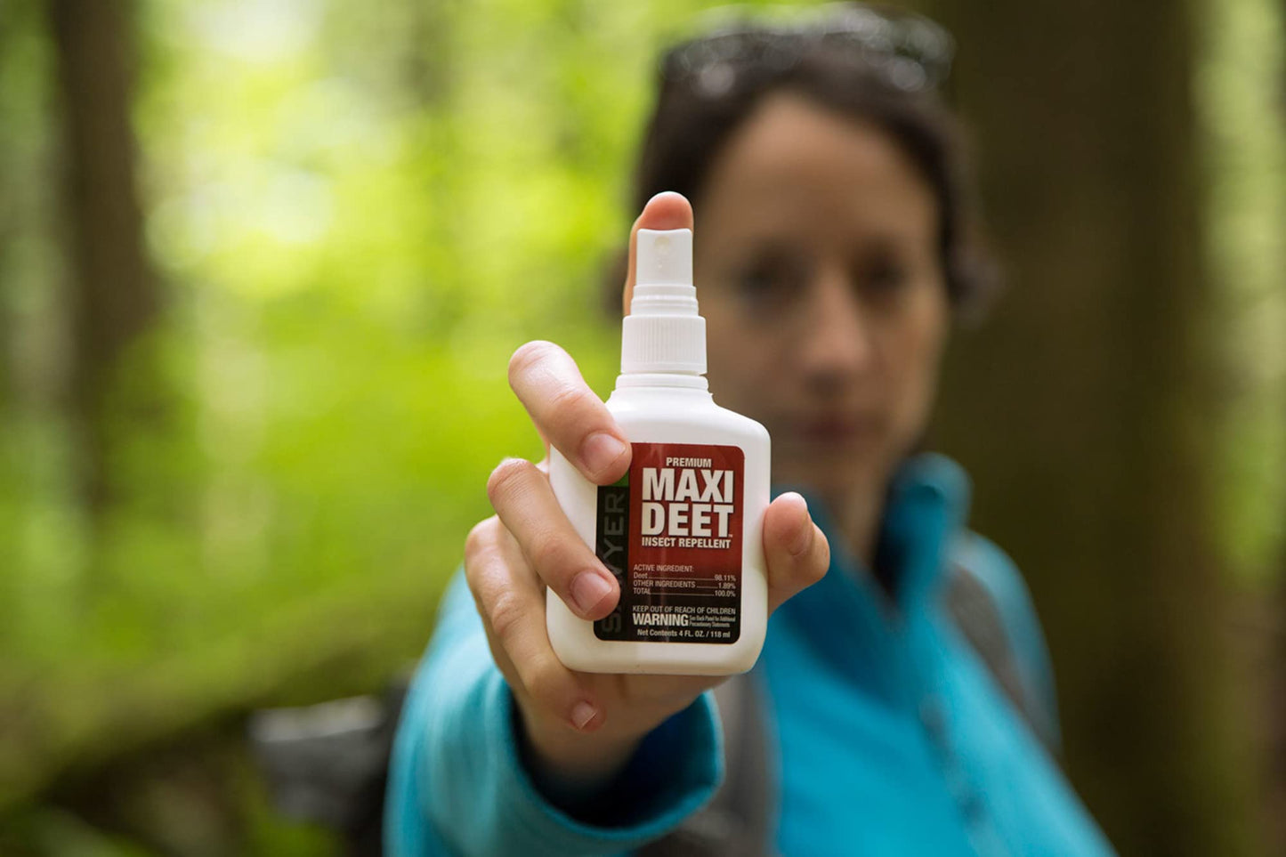 Sawyer Products SP714 Premium Maxi DEET Insect Repellent, 100% DEET, Pump Spray, 4-Ounce