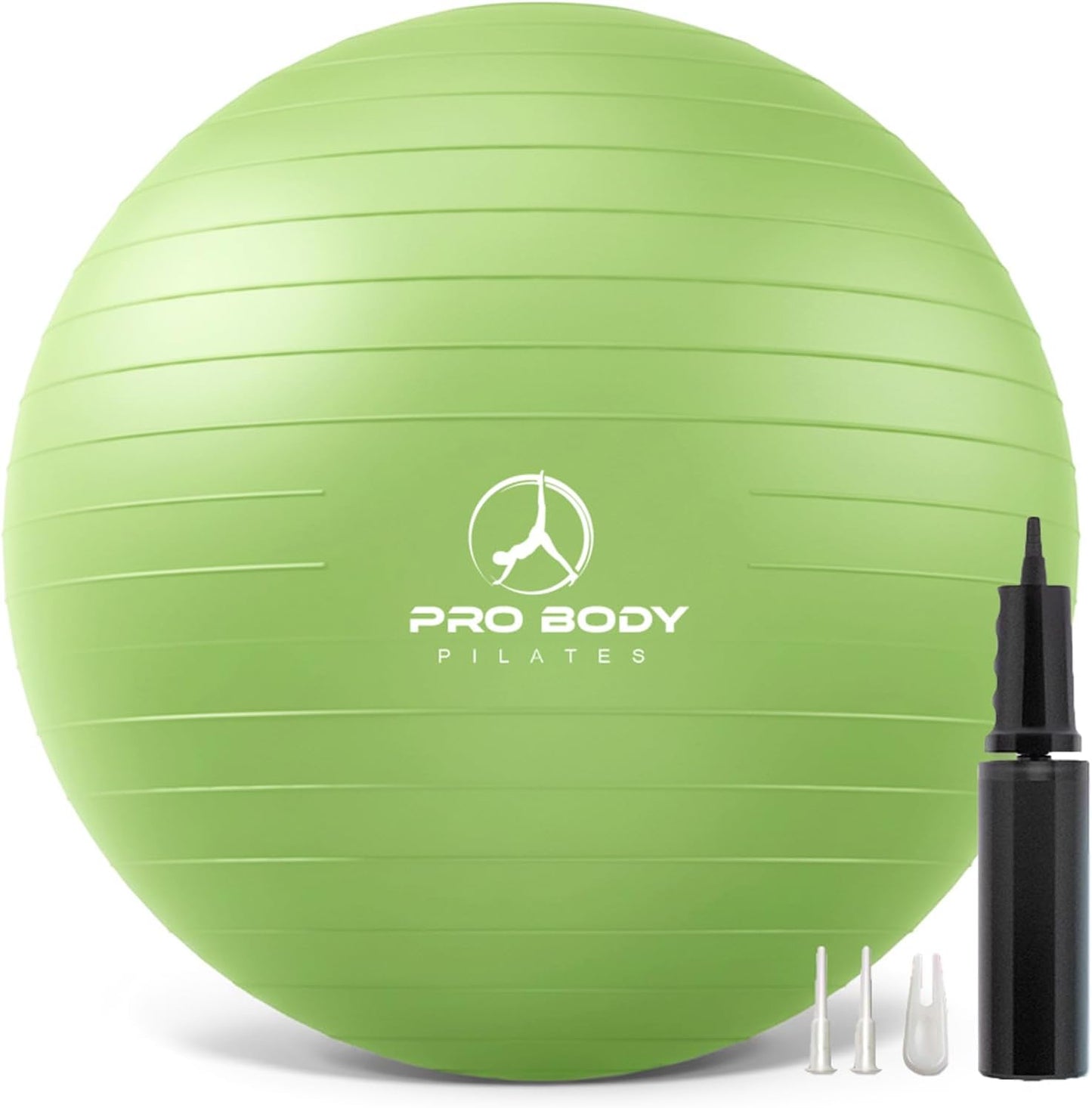 ProBody Pilates Yoga Ball - Stability Exercise Ball for Pregnancy, Workouts & Physical Therapy | Various Sizes