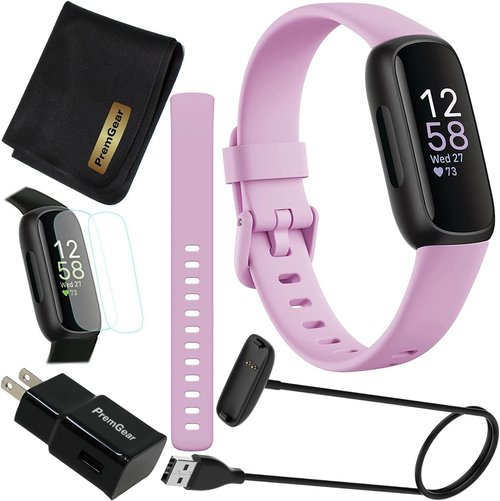 Fitbit Inspire 3 Activity Tracker - Lilac Bliss | Heart Rate, Sleep Tracking & Workout Intensity