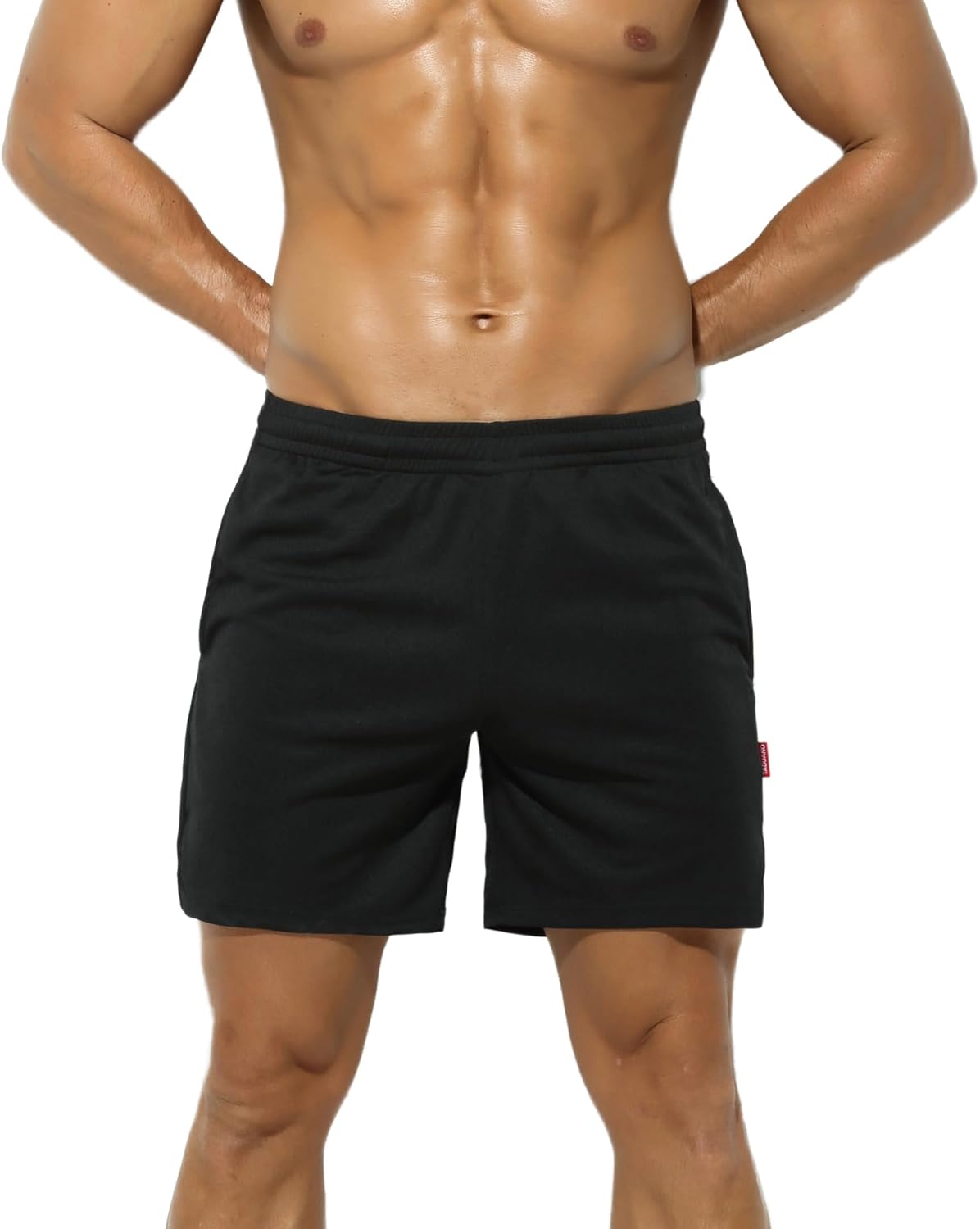 Skiennix Men's Running Shorts - Lightweight Athletic Gym Shorts with Pocket | 7-Inch Soft Fit