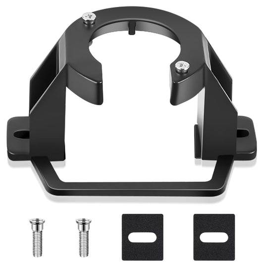 Zonon Ceiling Fan Mounting Bracket Ceiling Fan Mounting Kits for Cathedral Canopy Living Room, Black(1 Pcs,Without Wire)