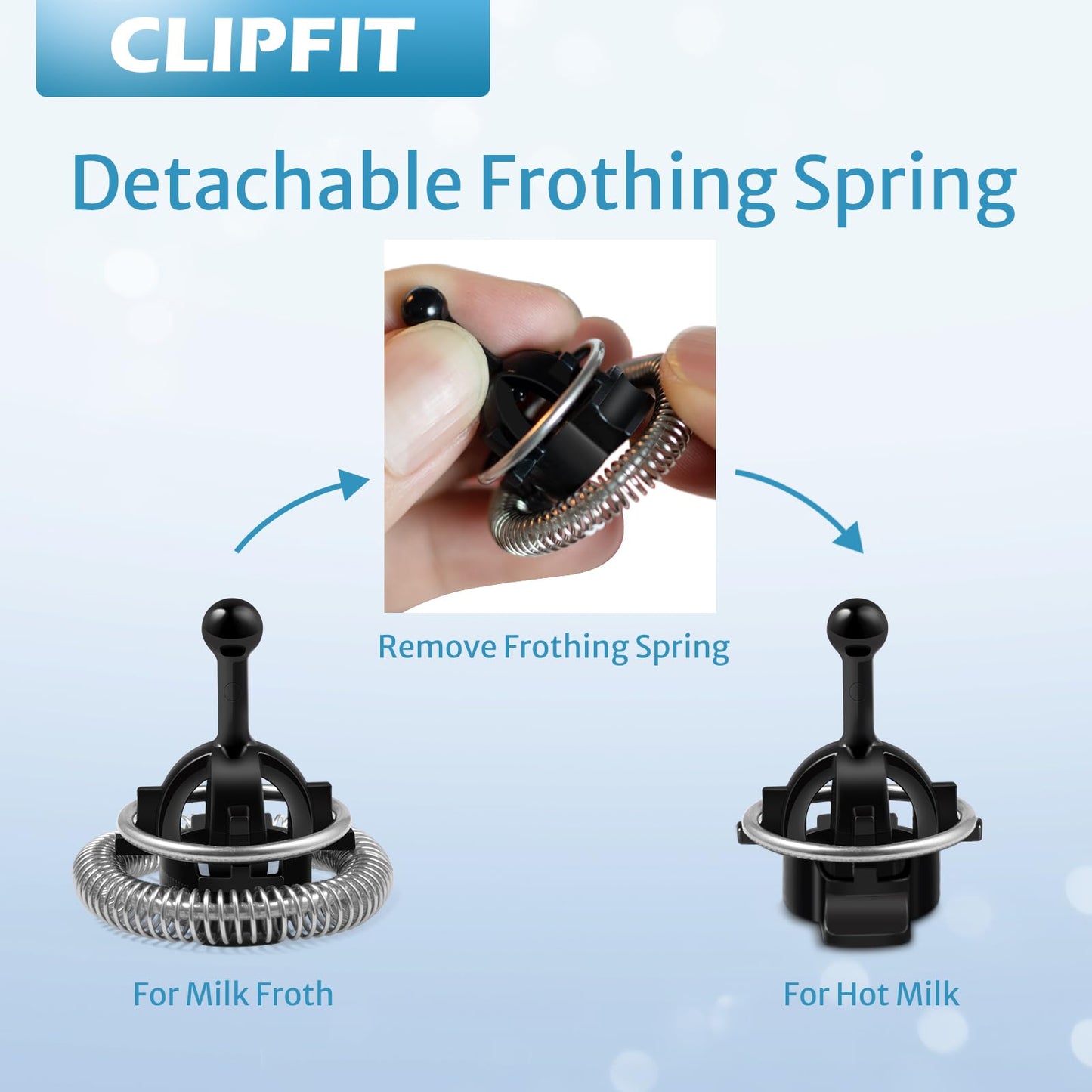 Whisks Compatible with Nespresso Aeroccino 3/4 /Plus Milk Frother Replacement, 2 Pack