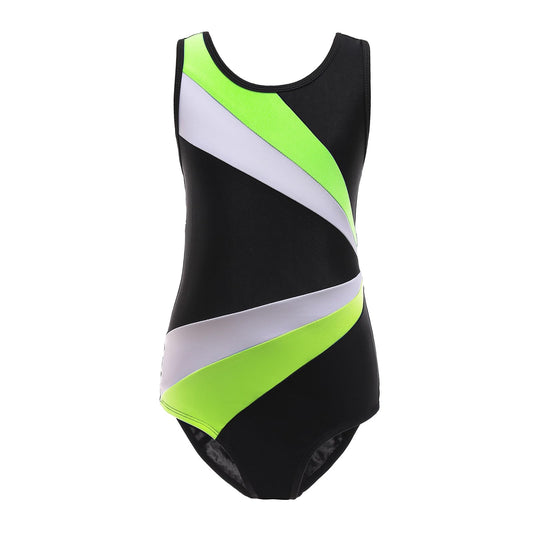 Gymnastics Leotards for Girls Athletic Clothes Activewear One-piece leotard ballet Physical Training Exercise Uniforms Leotards Bright Lively Gymnastics Uniforms (150(12-13T), gymnastics leotards H) …