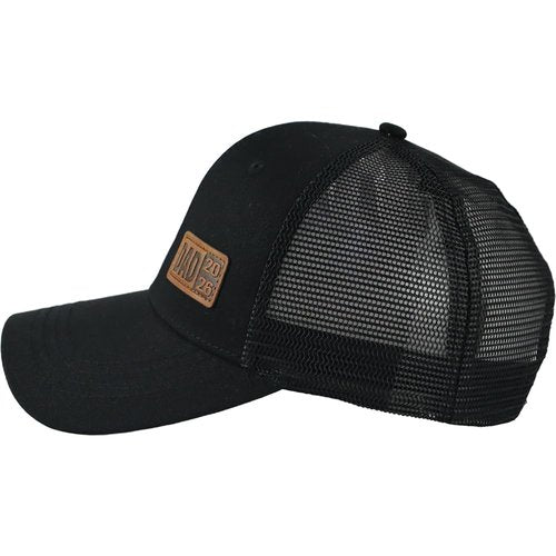 Gifts for New Dad, Leather Dad est 2026 Hat, Adjustable Cotton World's Best Papa Baseball Cap, Birthday Father’s Day from Daughter Son Black