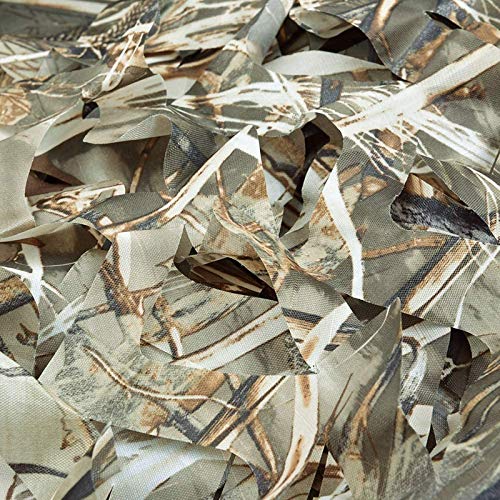 Lightweight Camouflage Netting - Dry Grass 4.9ft x 6.5ft