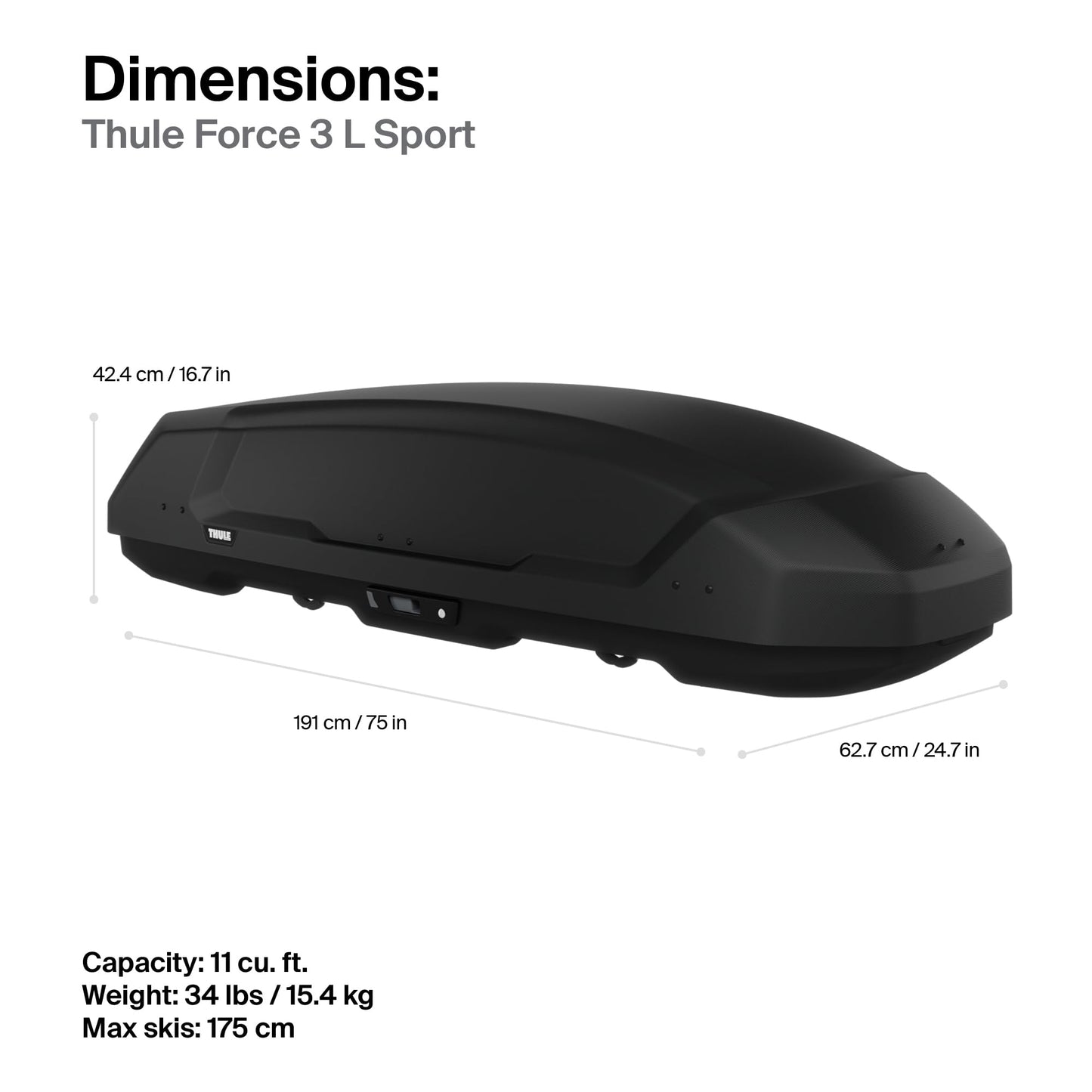 Thule Force 3 L Sport US