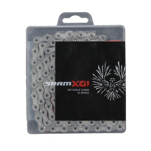 SRAM X01 Eagle Chain - 12-Speed, 126 Links, Silver