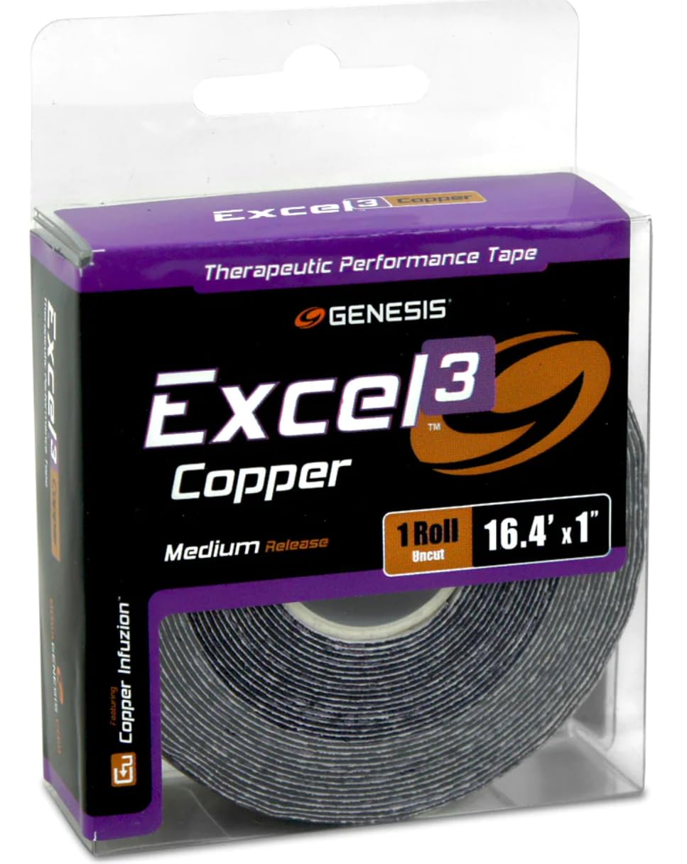 Solaravita Genesis Excel Copper Athletic Tape - Uncut Roll - #3 Purple - Medium Release