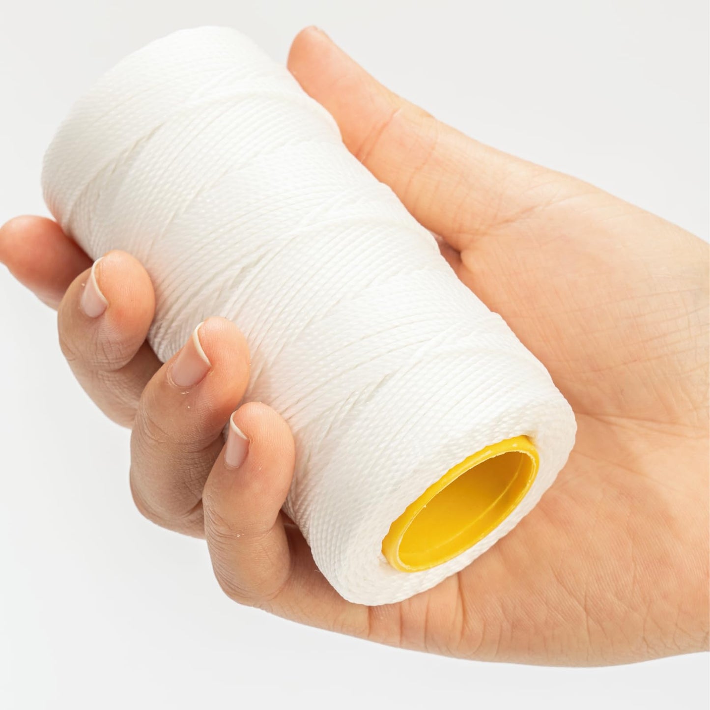 Sail Repair Kit with Sail Needle, Thick Waxed Twine White Twine String for Whipping Twine, 330 Feet per Roll Heavy Duty Waxed Thread for Rope Whipping, Canvas Work, Sail Making - Wax Sail Kit (1)