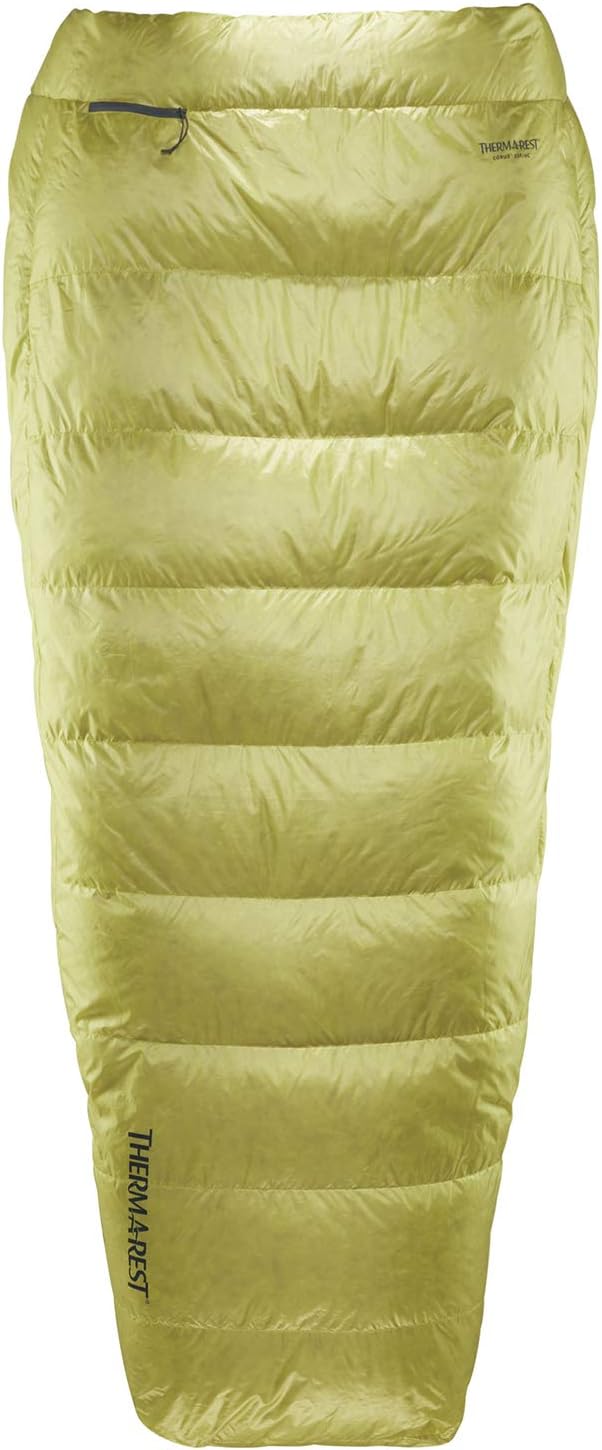 Therm-a-Rest Corus Down Backpacking Quilt - 32°F/0°C, Long Size for Ultimate Comfort