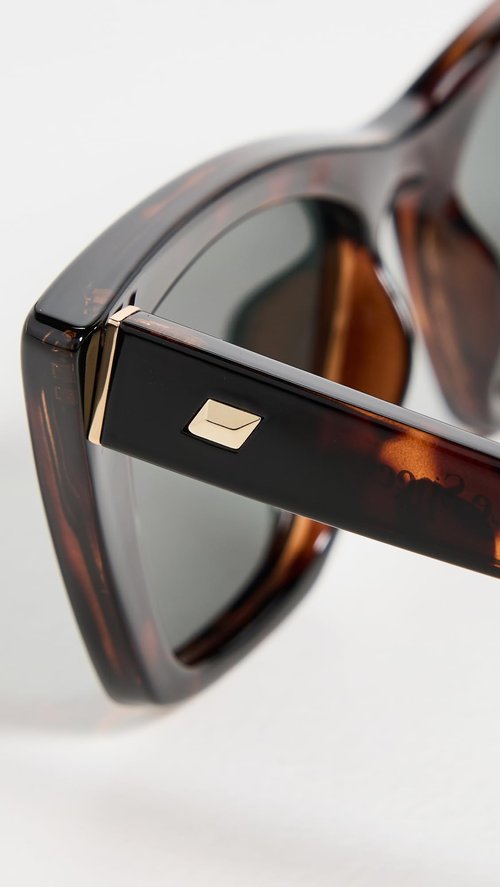 Le Specs Velodrome Sunglasses - Dark Tort, Cat Eye, Women's, Elegant and Flattering Style