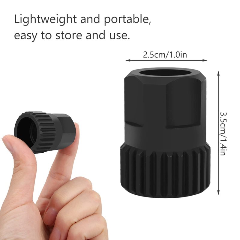 GBSCLOVER Bike Ring Nut Tool, Chromiumvanadium Steel Rear Hub Lock Nut Tool, 1.4x1in Rear Hub Lock Ring Nuts Removal Repairing Tools Replacement for DT 240S, 240, 340, 350, 440, 540