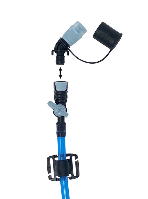 Replacement Drink Tube Replacement Set wih VYPR Bite Valve. Universally Compatible with Most Hydration Packs/Reservoirs/Bladders. 1/4" Inner Diameter Tubing. 43" Total Length.
