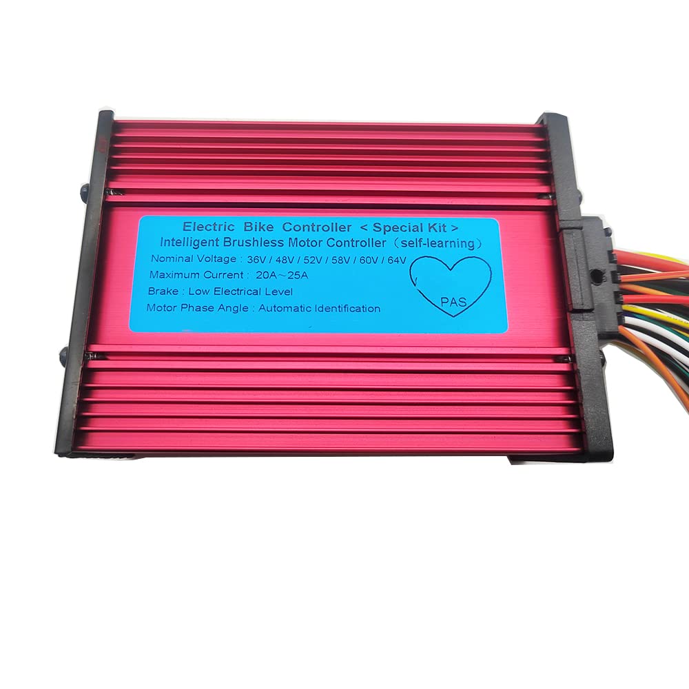 ChongXiao 36V 48V 60V 450W 500W 600W Intelligent Brushless Square Wave Controller with LCD Display for Electric Bike/Electric Scooter/Brushless Motor
