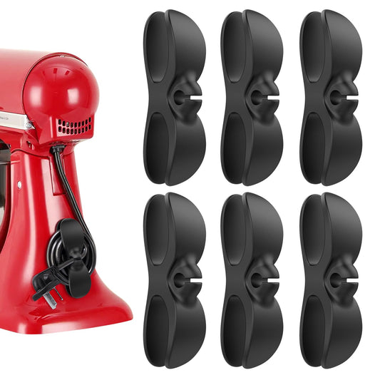 Cord Organizer for Appliances, Upgraded Kitchen Cord Organizer, Cord keeper Cord wrapper Cord holder Cord winder for Appliances Air Fryer, Coffee Maker, Blender, Pressure Cooker, Toaster