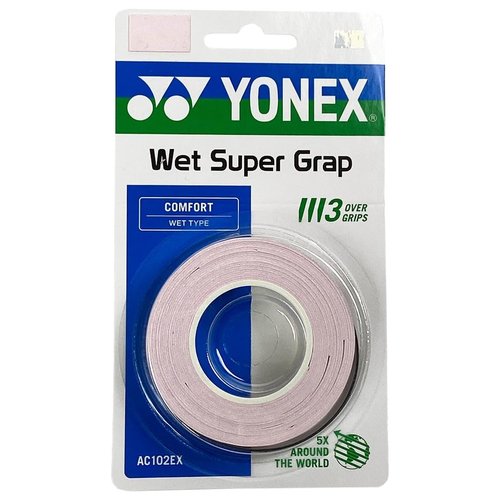 YONEX overgrip Wet Super GRAP (3) Mist Pink