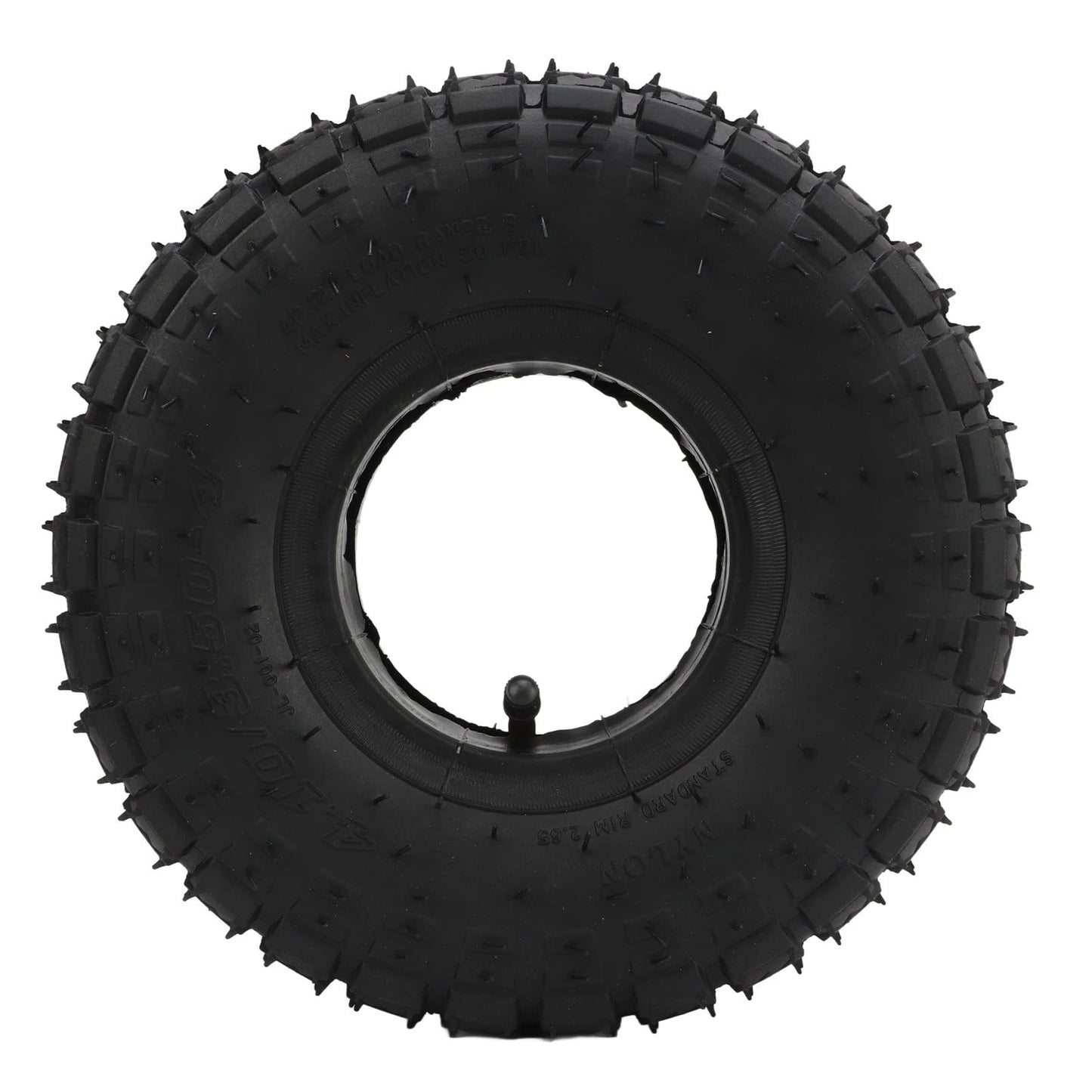 Scooter Tire Set, 4.10 3.50 4 Replacement Tires Electric Scooter Rubber Crush Elastic for Electric Scooter