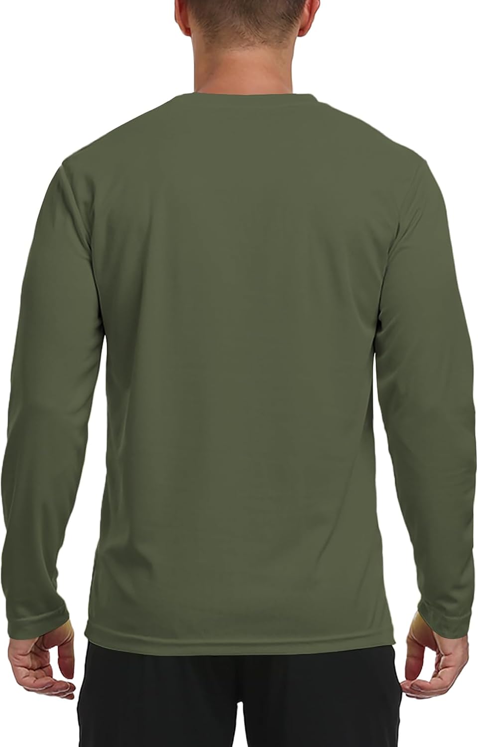 Skiennix Men's Long Sleeve Sun Shirt - Lightweight UV Protection Quick Dry Athletic Tee | Ideal for Hiking & Fishing