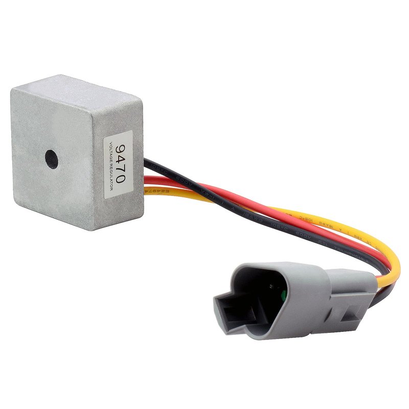 Roykaw Club Car Precedent 12V Voltage Regulator for 2004-up 4-Cycle Gas Golf Cart Replaces OEM #1025159-01, 1028033-01