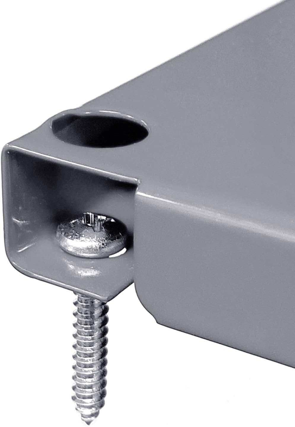 Galvanized Steel Pegboard Rack - 2 Pack 32” x 16” Metallic Tool Storage Panels