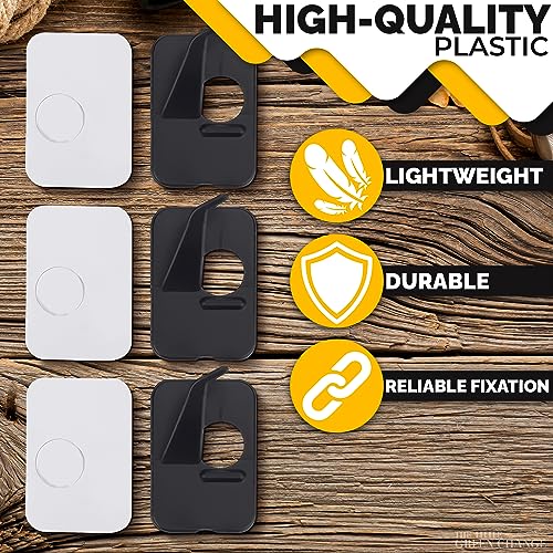 6-Pack Adhesive Arrow Rests for Recurve Bow - 1.2"x0.8"