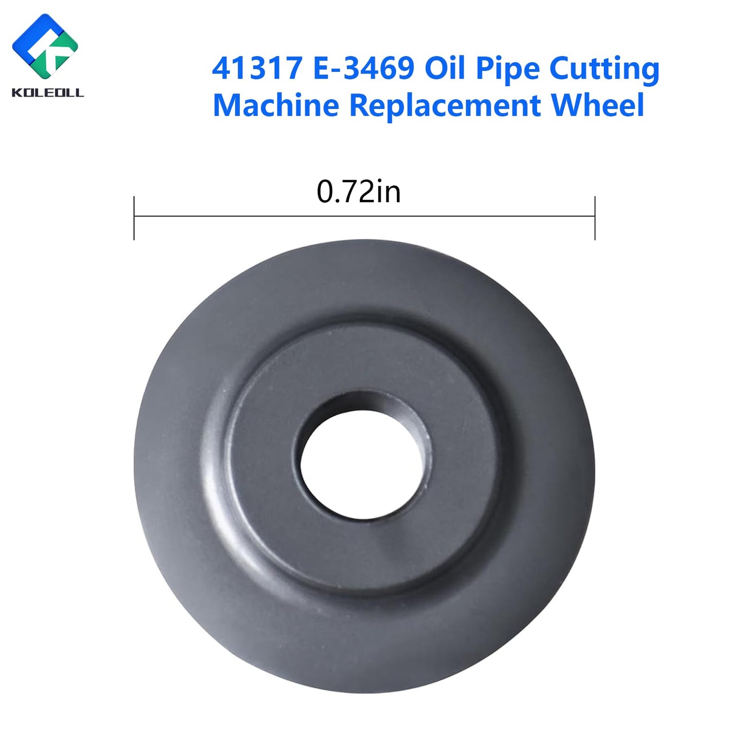 KOLEOLL 41317 E-3469 Tubing Cutter Replacement Wheel Compatible with RIDGID Tubing Cutter Models 101 103 104 117 118 150 151 152 153 205 Copper Pipe Cutter (2 Pack)