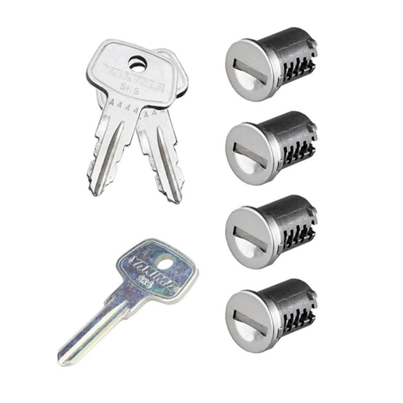 YAKIMA, SKS Lock Cores for YAKIMA Car Rack System Components, 4 pack