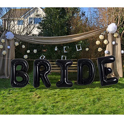 40 Inch Black B Jumbo Foil Balloon - Birthday Party Decoration