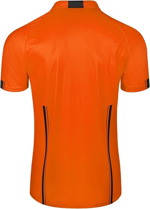 FitsT4 Sports Pro Soccer Referee Jersey - Short Sleeve Referee Shirt for Ultimate Comfort