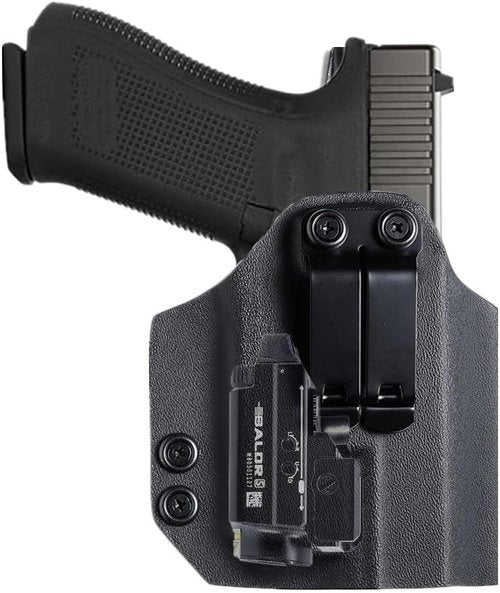 Kydex IWB Holster - Glock 17, 19, 45 & Taurus G2C/G3C | Tactical Flashlight Compatibility